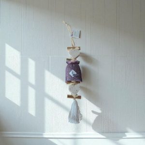 Tresse 1 Cœur Lavande Fleur 1 Sachet de Lavandin 1 Cœur Lavande Fleur