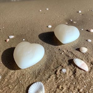Savon Invité  Forme coeur Parfum Jasmin