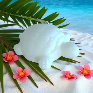 savon invité en forme de tortue parfum Méditerranée fabrication française