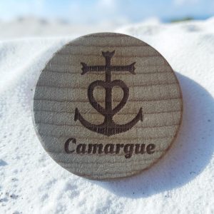 Bouchon de Bouteille Personnalisé "Croix de Camargue"