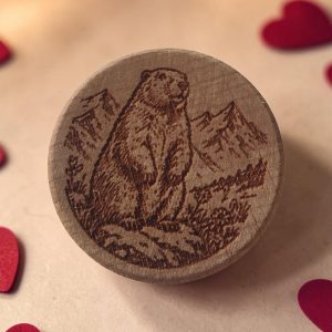 Bouchon de Bouteille Personnalisé "Marmotte"