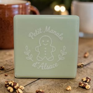 savon gravé personnalisé verveine fabrication française