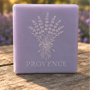 Savon gravé lavande provençe souvenir lomaelle